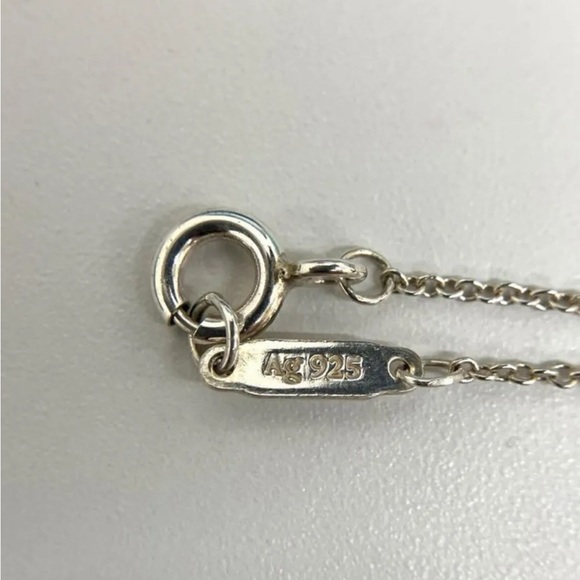 Tiffany 1837 Interlocking Circle Necklace,925 and Rubedo - Picture 9 of 9